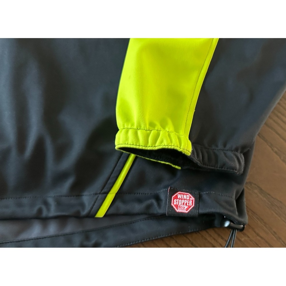 Galvin Green Mens L Black/Lime 1/4 Zip Pullover Windstopper Golf Jacket Pullover - Picture 7 of 12